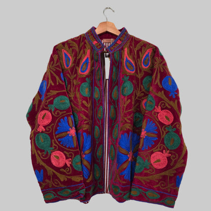 Velvet Suzani jacket