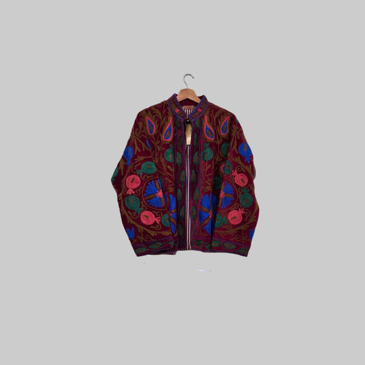 Velvet Suzani jacket