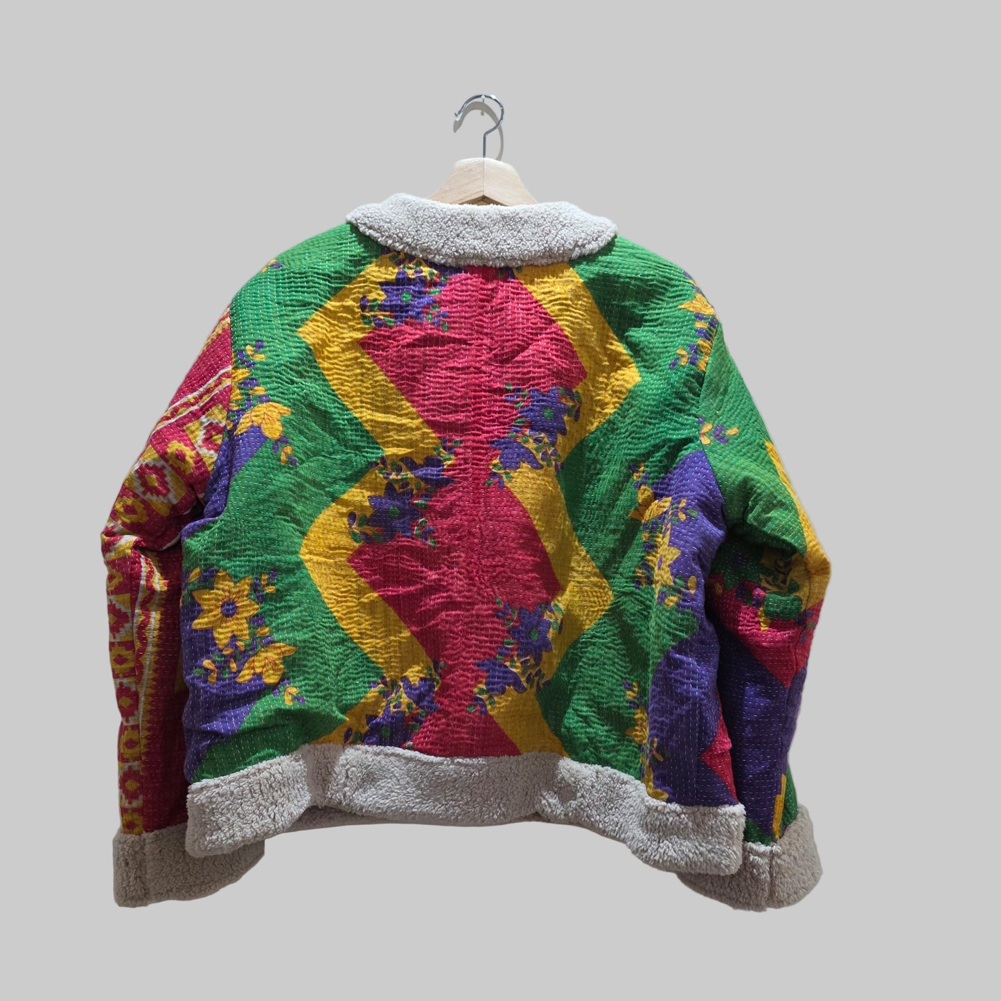 Teddy Kantha jacket