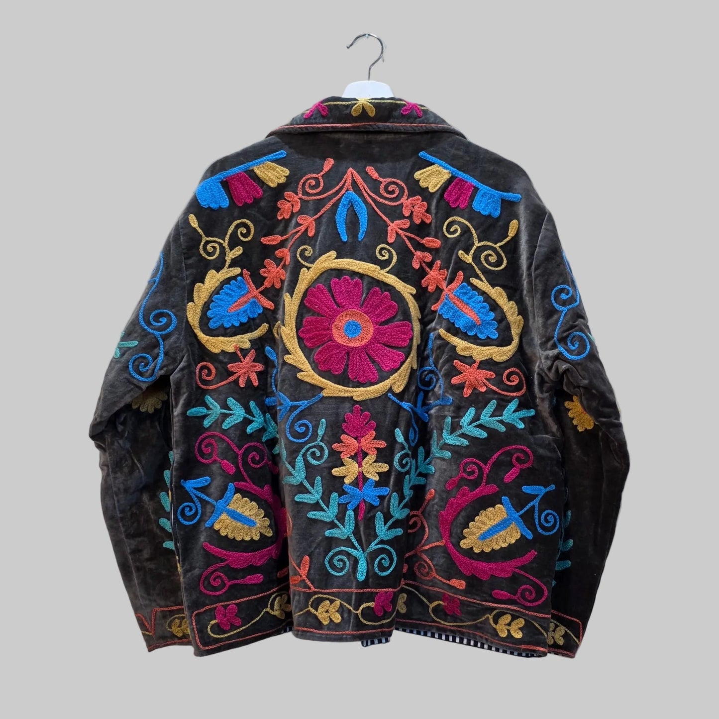 Chakra Velvet Suzani jacket