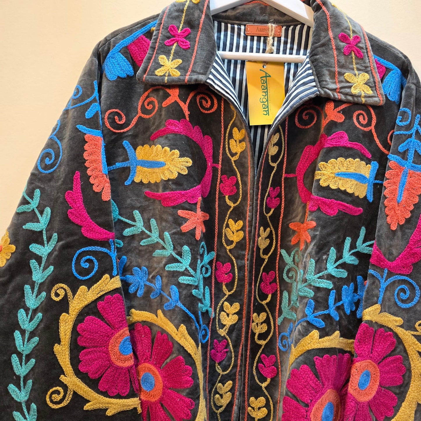 Chakra Velvet Suzani jacket