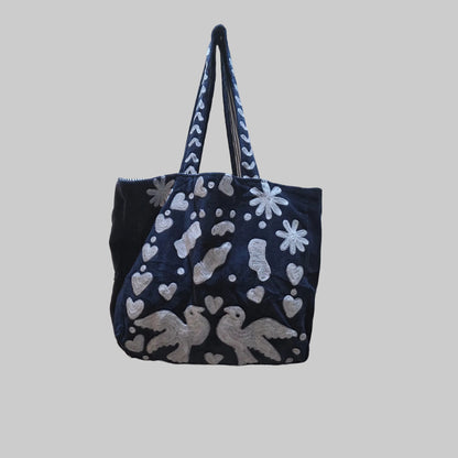 Velvet Suzani tote bag