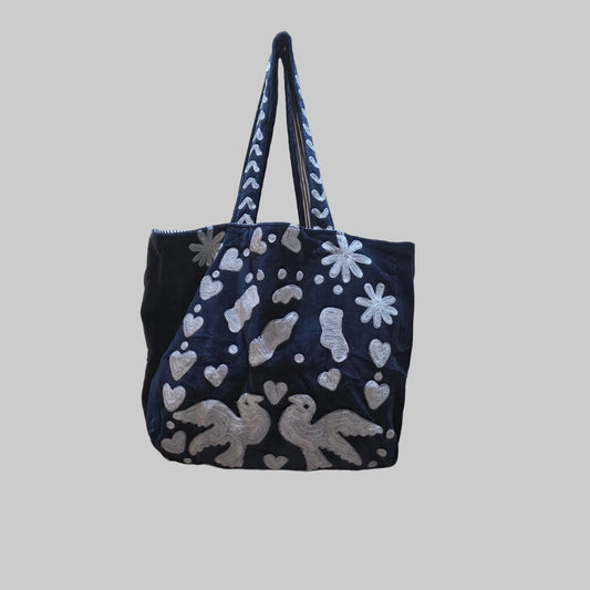 Velvet Suzani tote bag