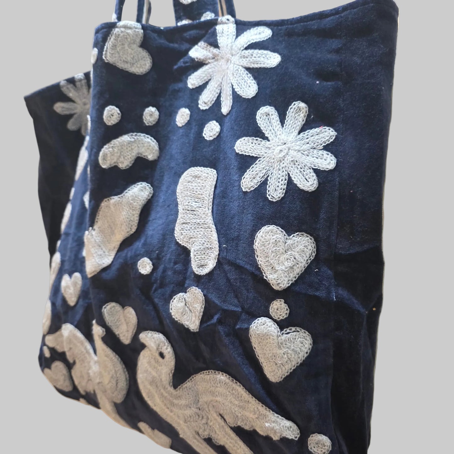 Velvet Suzani tote bag