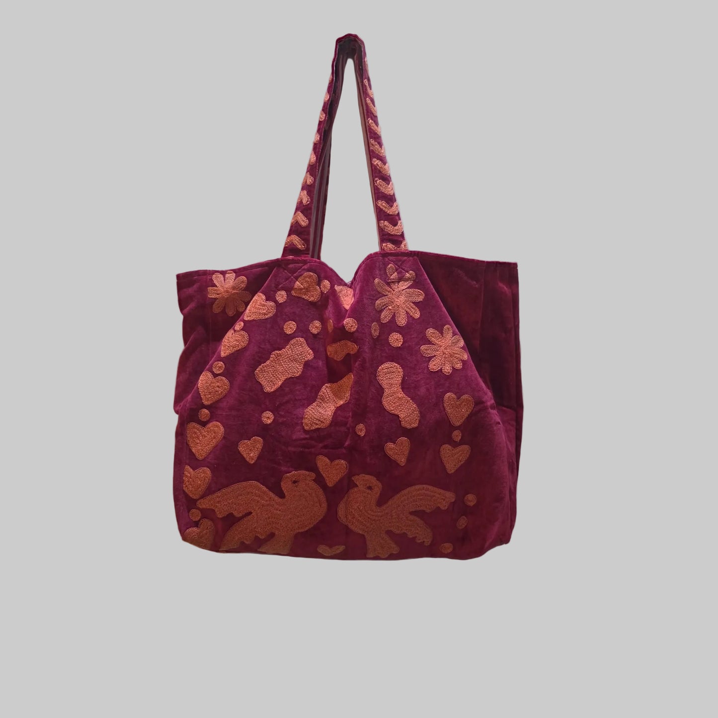 Velvet Suzani tote bag