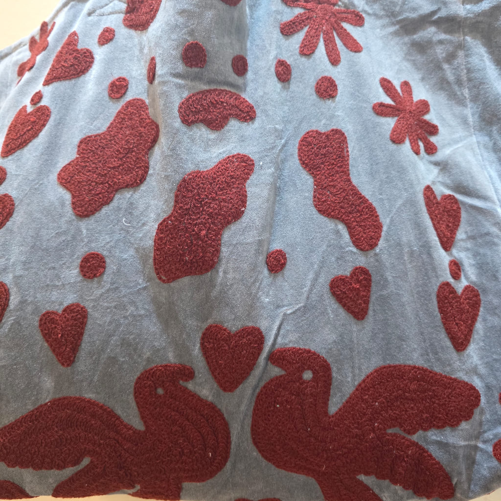 Velvet Suzani tote bag