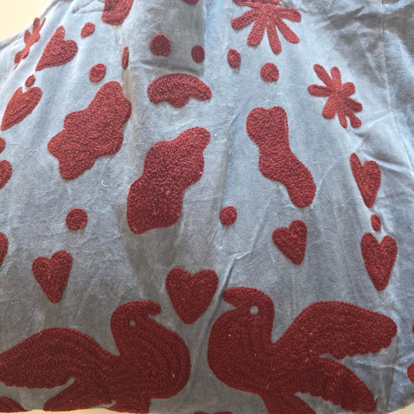 Velvet Suzani tote bag