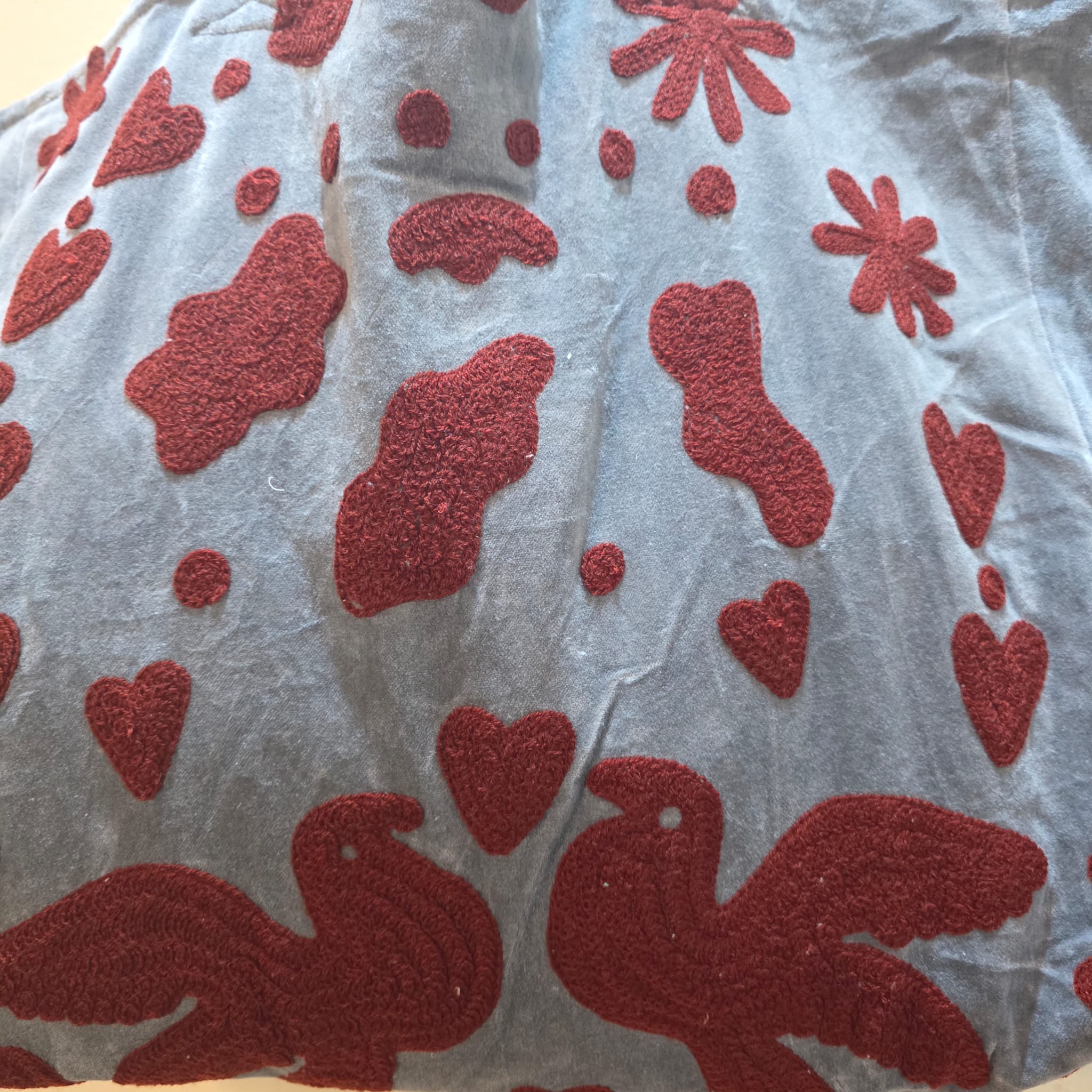 Velvet Suzani tote bag