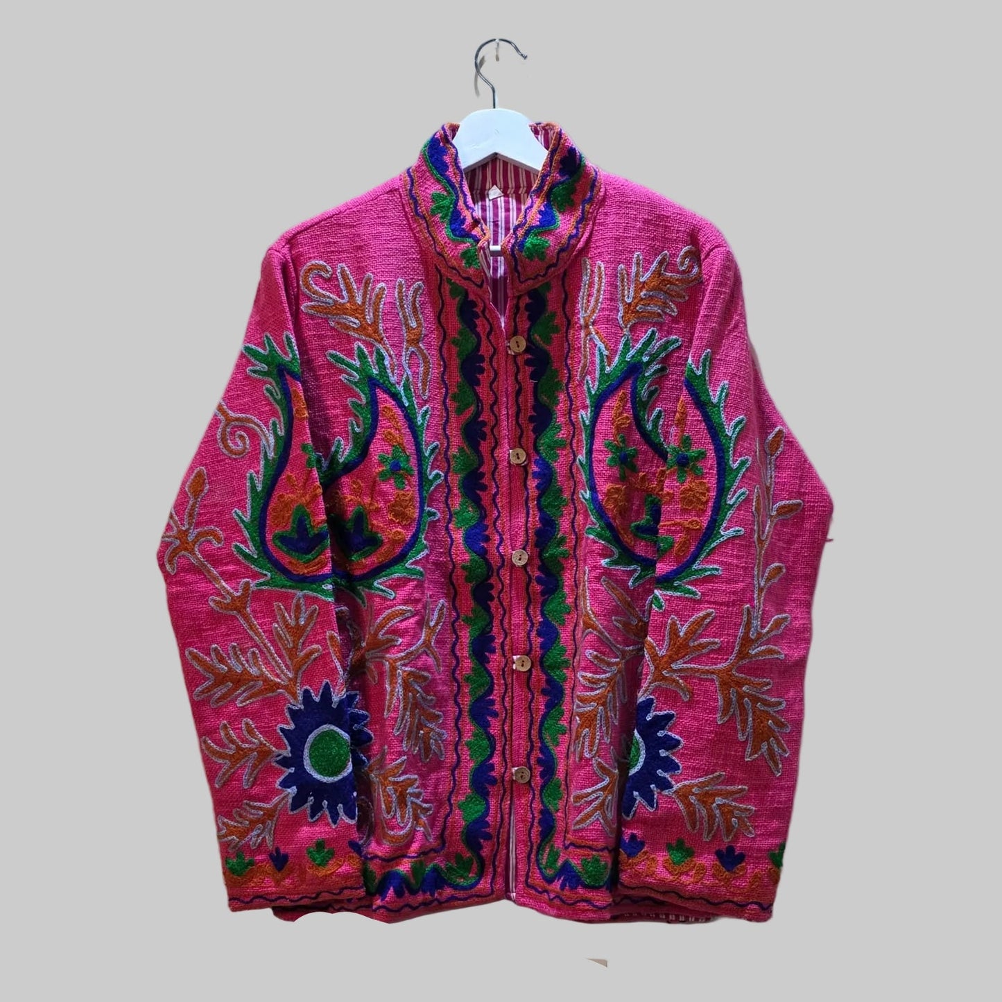 Jute Suzani jacket