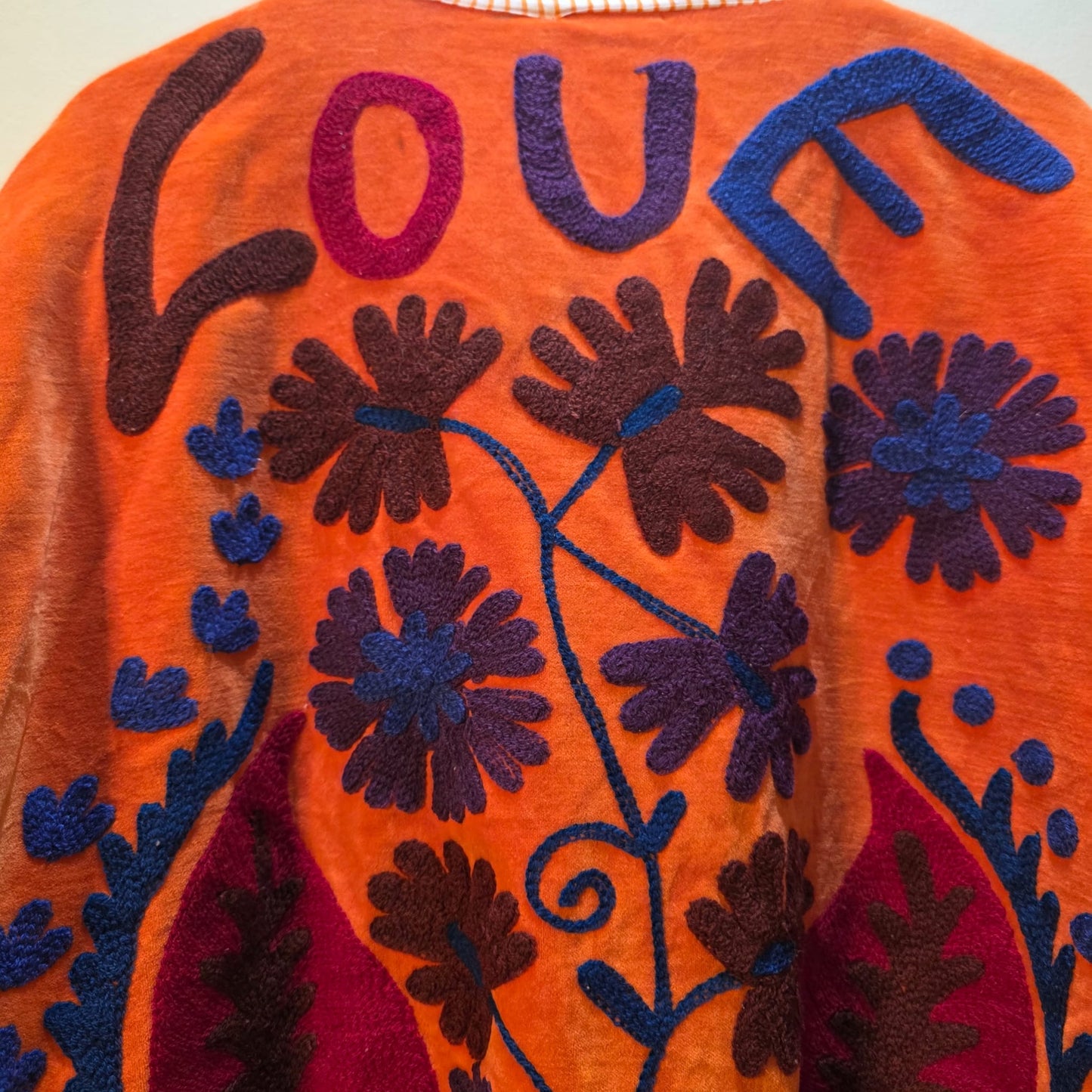 Love/Peace Velvet Sujani jacket