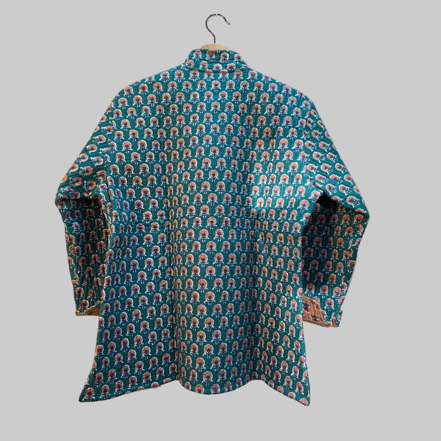 Jaipuri  cotton reversible jacket