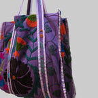 Cotton Suzani tote bag