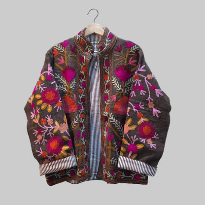 Jute Suzani jacket