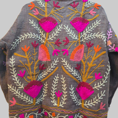 Jute Suzani jacket