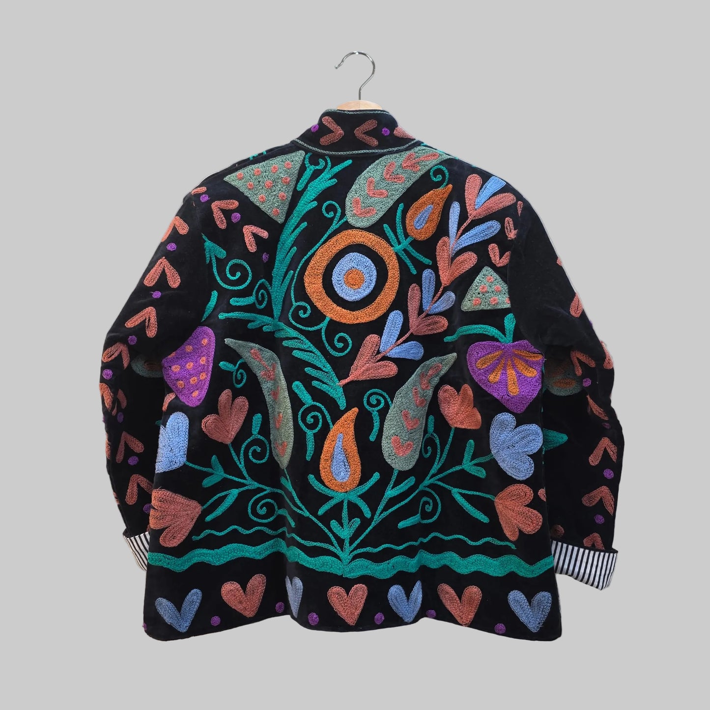 Boho Velvet Suzani jacket
