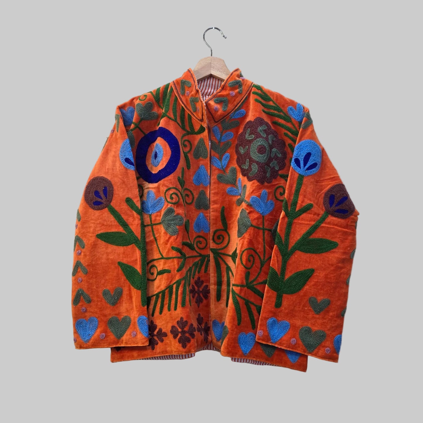 Boho Velvet Suzani jacket