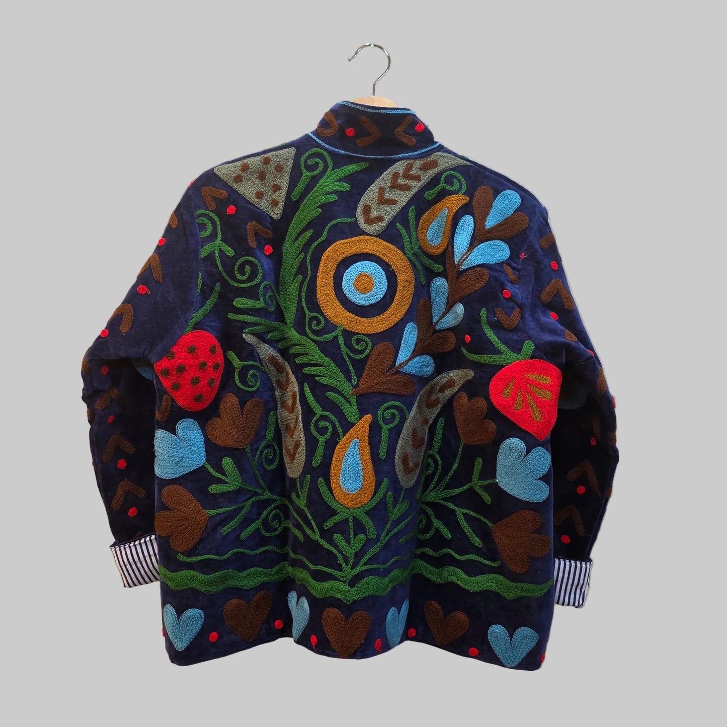 Boho Velvet Suzani jacket