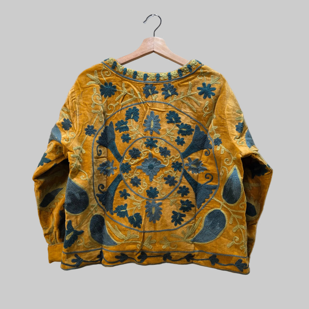 Chakra Velvet Suzani jacket (short)