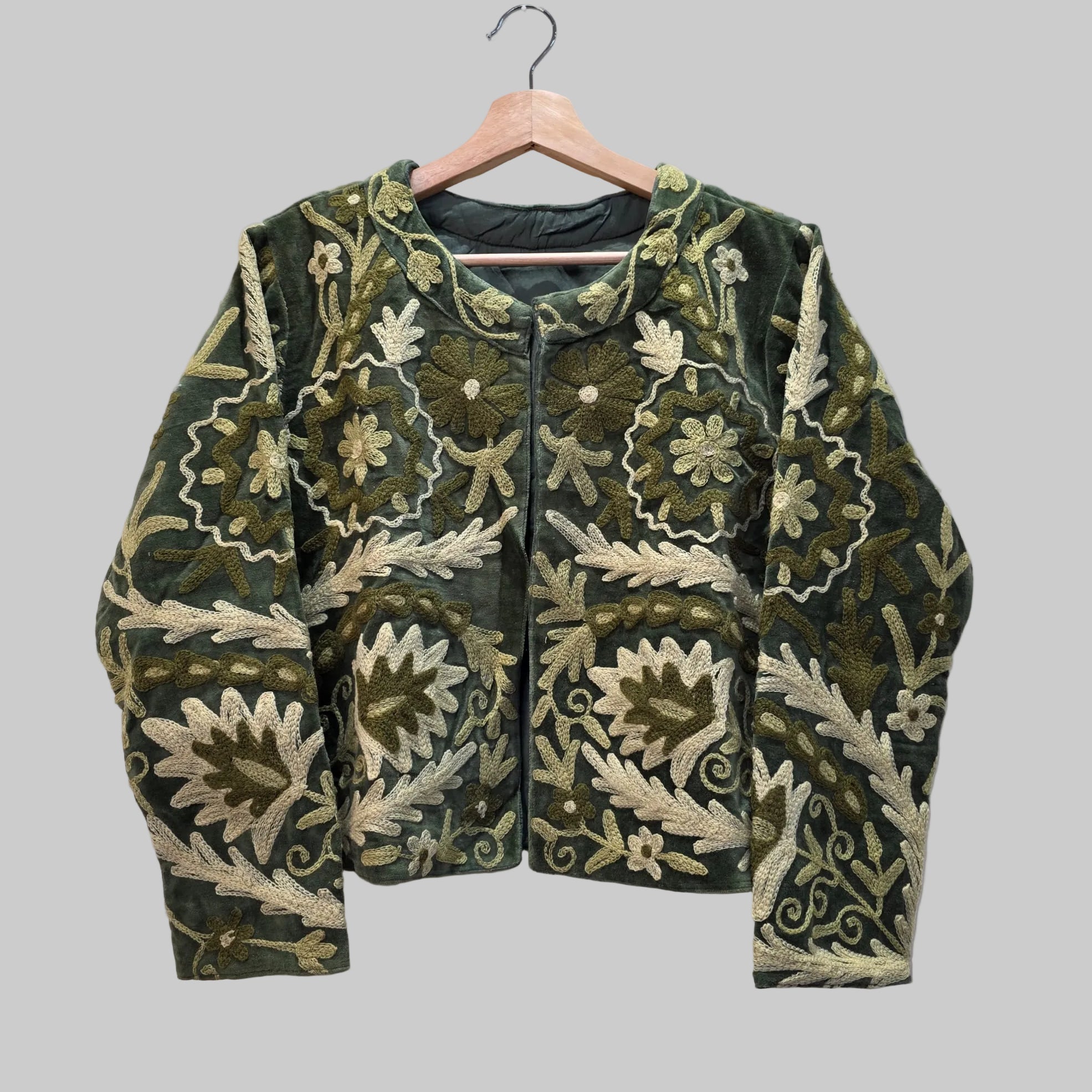 Chakra Velvet Suzani jacket (short)