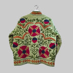 Blooming Flower Velvet Suzani jacket