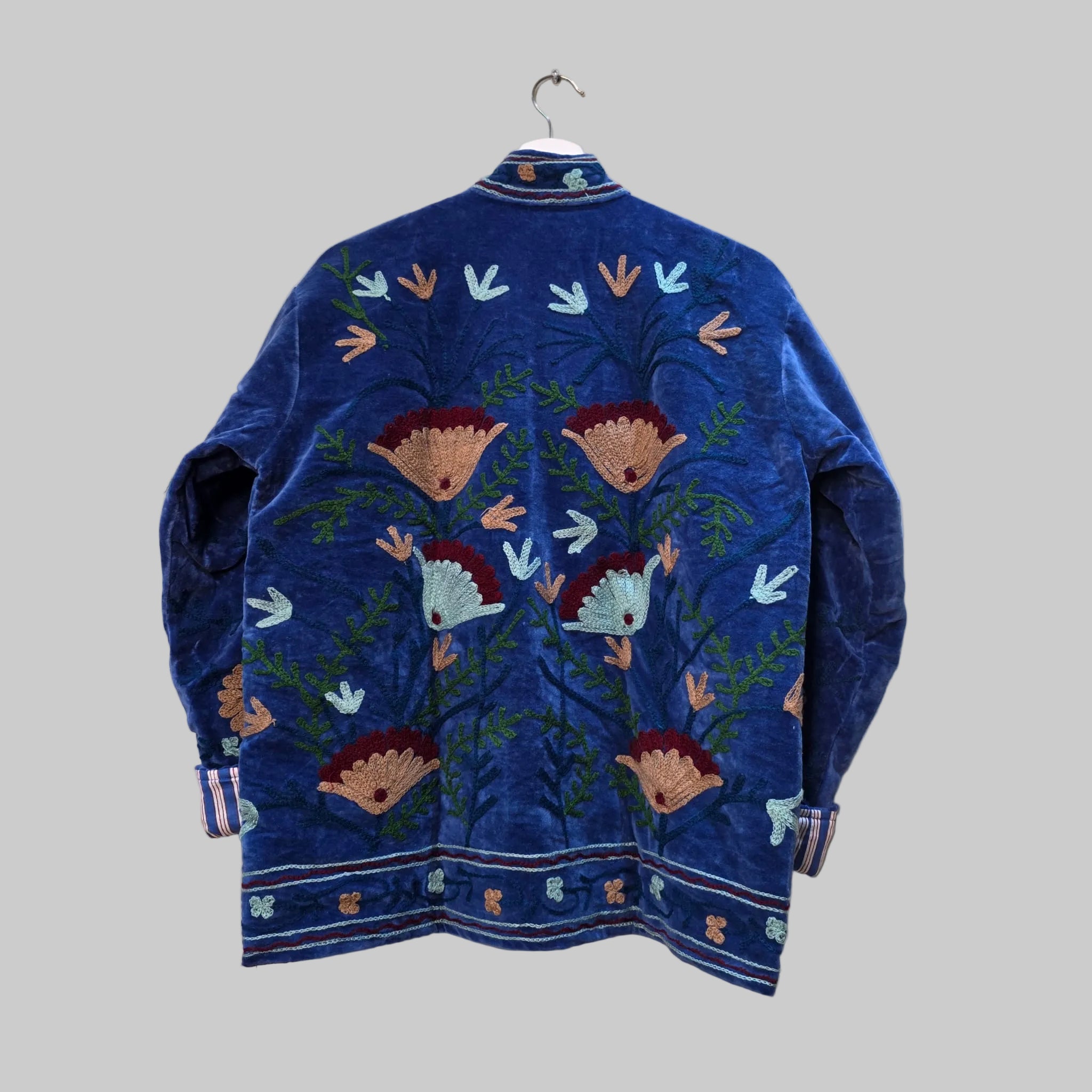 Flower Velvet Suzani jacket
