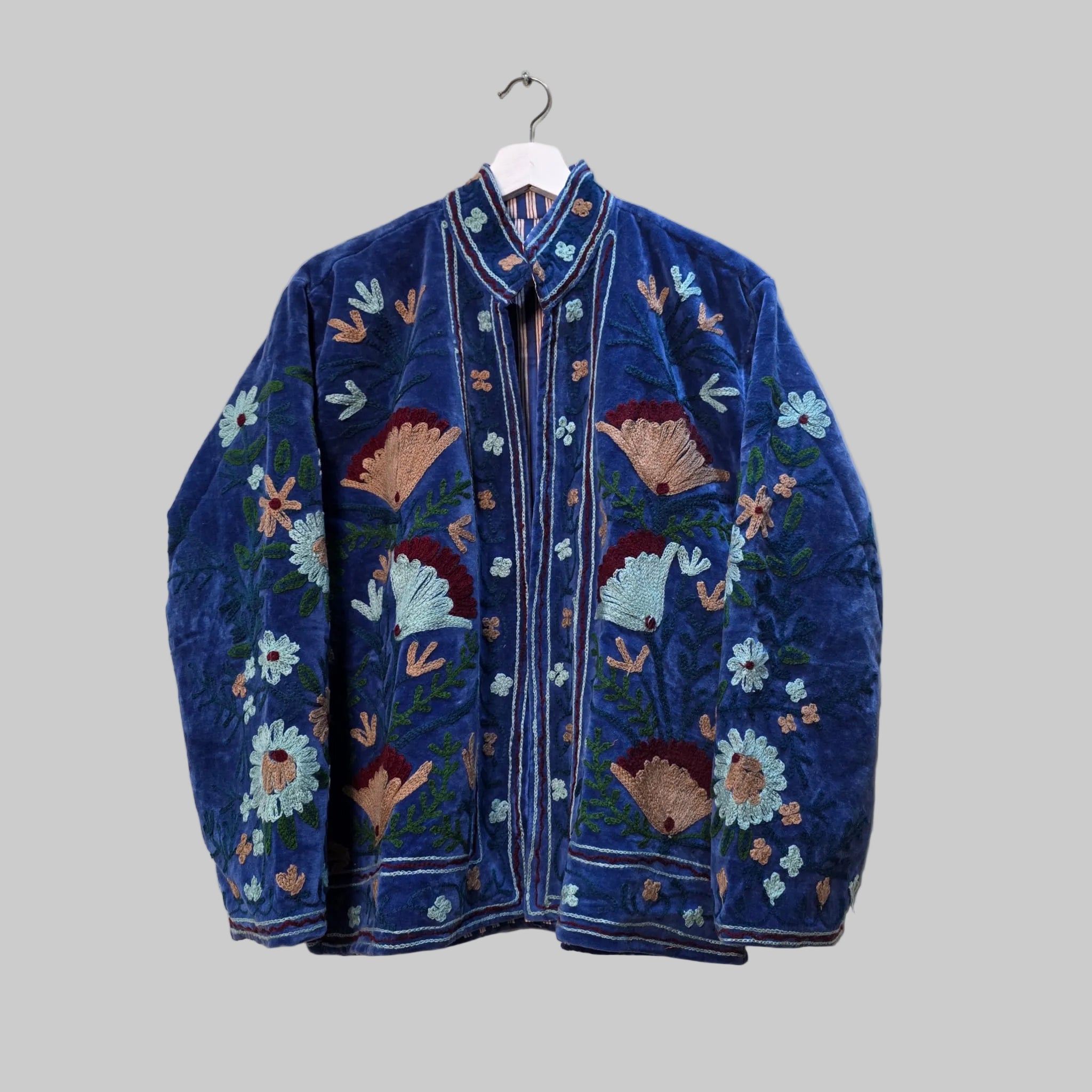 Flower Velvet Suzani jacket