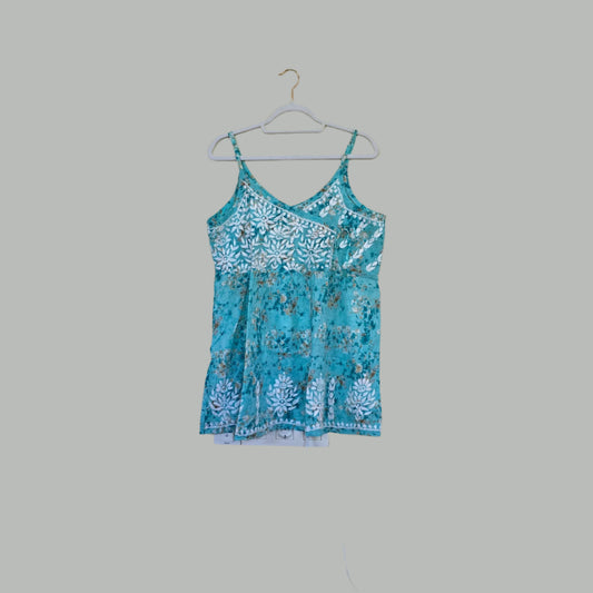 Chikankari short kurti/Top