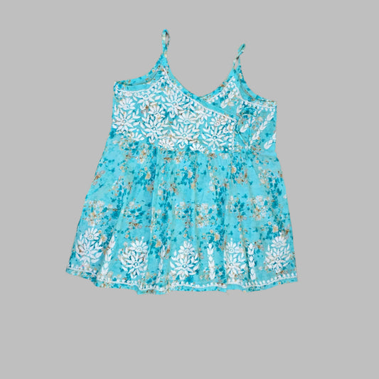 Chikankari short kurti/Top