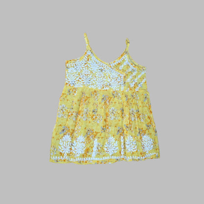 Chikankari short kurti/Top
