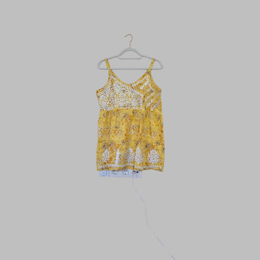 Chikankari short kurti/Top