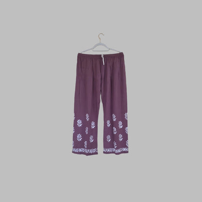Chikankari plazo set