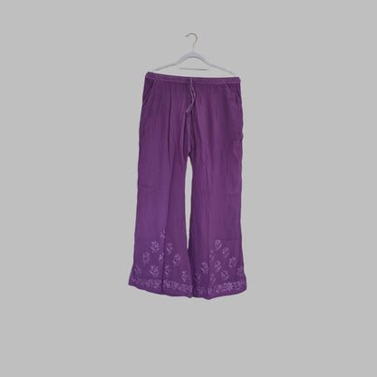 Chikankari plazo set