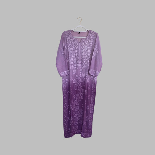 Chikankari plazo set
