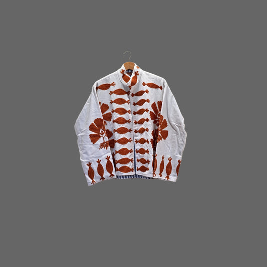 Velvet Suzani jacket