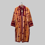 Long Velvet Suzani Coat