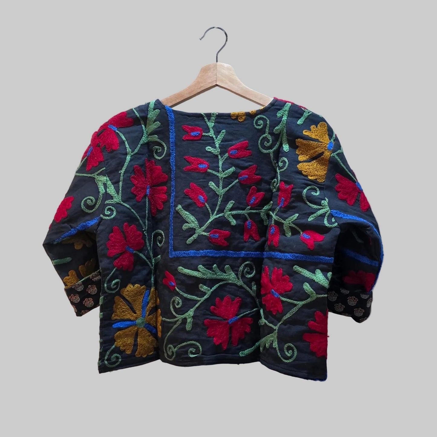 Crop Suzani jacket