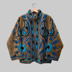 Mango Velvet Suzani jacket
