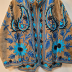 Mango Velvet Suzani jacket