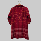 Woolen Bandhani shrug