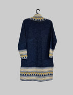 Woolen Shrug with boho style border