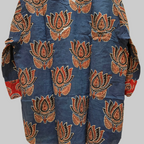 Handblock printed cotton shirt