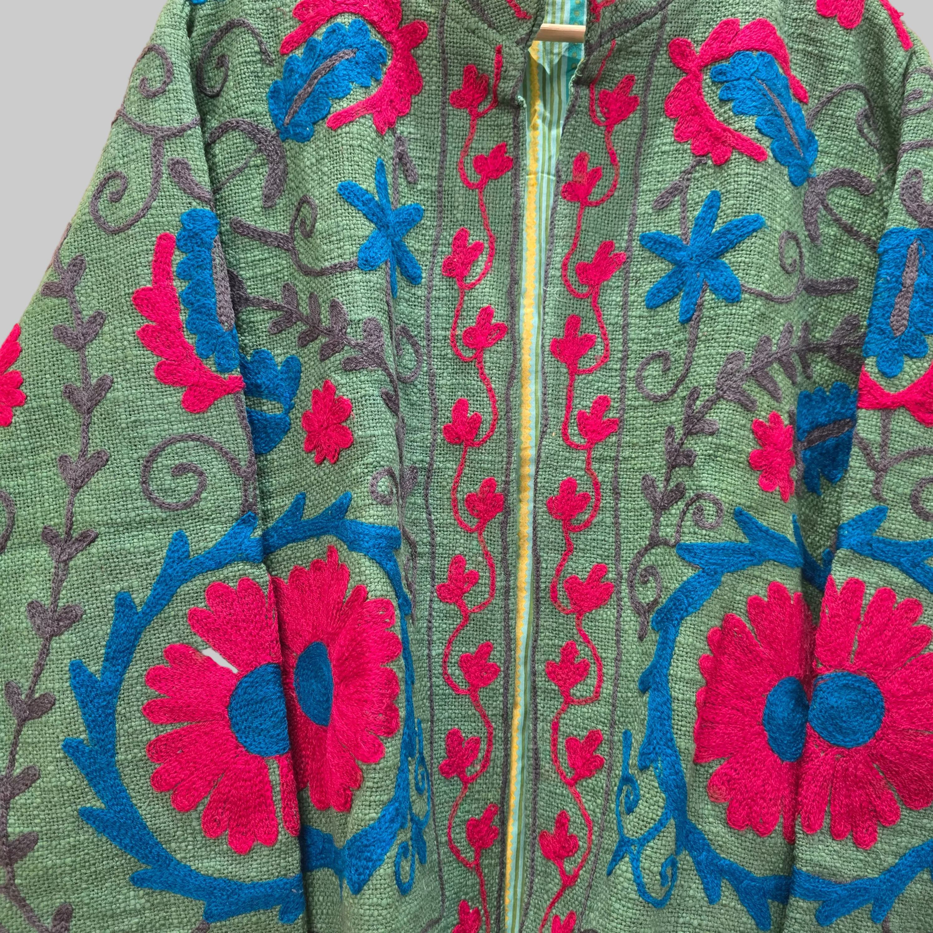 Chakra Jute Suzani jacket
