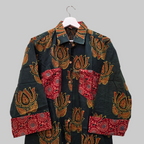 Handblock printed cotton shirt