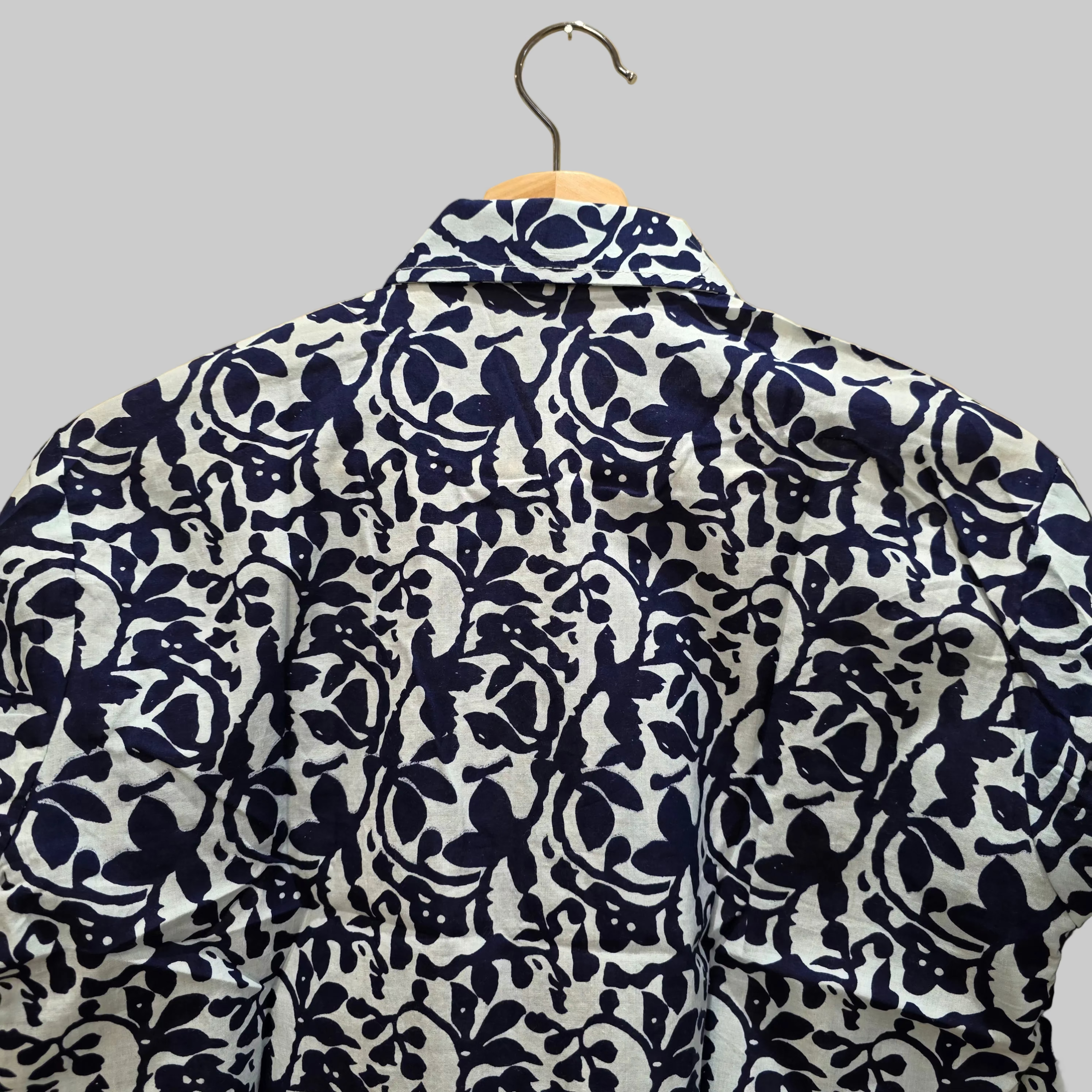 Cotton Handblock print shirt