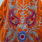 Mango Velvet Suzani jacket