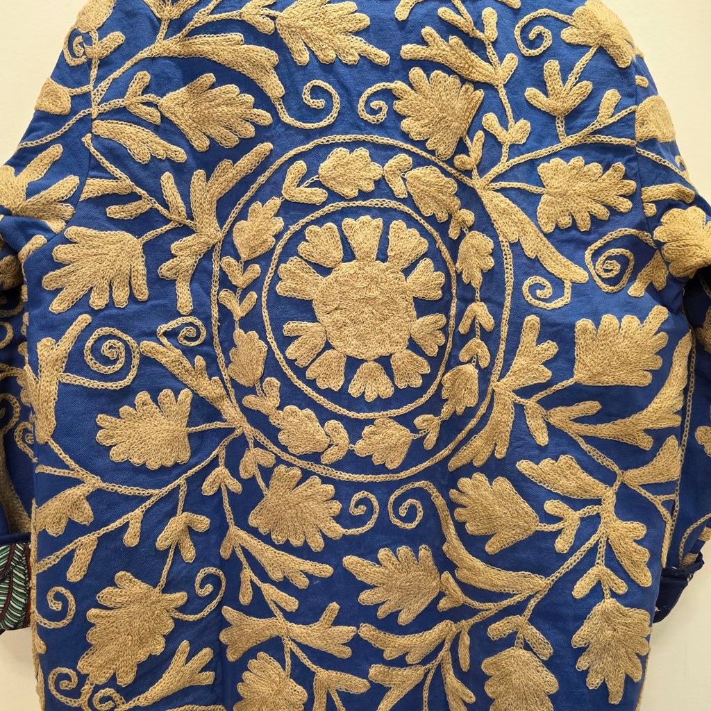 Cotton Suzani jacket, kimono style