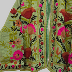 Flower Jute Suzani jacket
