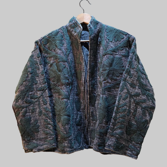 Chakra Jute Suzani jacket