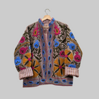 Pomegranate Velvet Suzani jacket