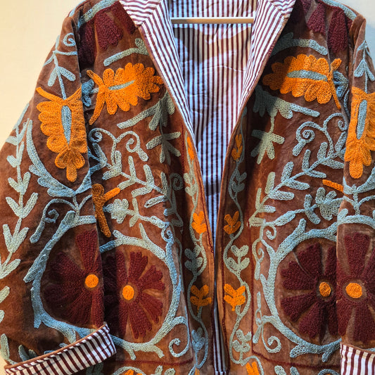 Chakra Velvet Suzani jacket